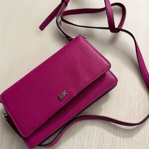 Michael Kors Fuchsia Crossbody Bag